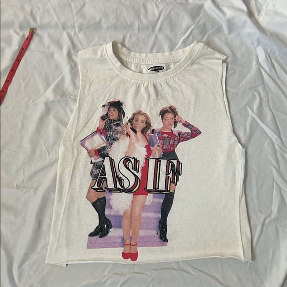 Clueless Other - Trendy White Graphic Tee for Kids